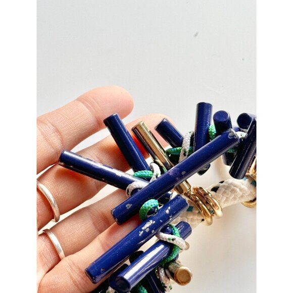 ZARA Rope Metal Bar Statement Princess Necklace - Picture 8 of 13